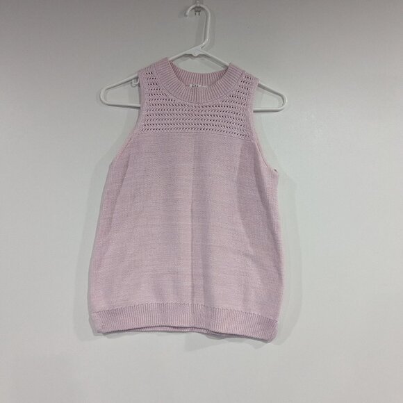 Gap Sleeveless Sweater Pale Pink Size XS - Picture 1 of 4